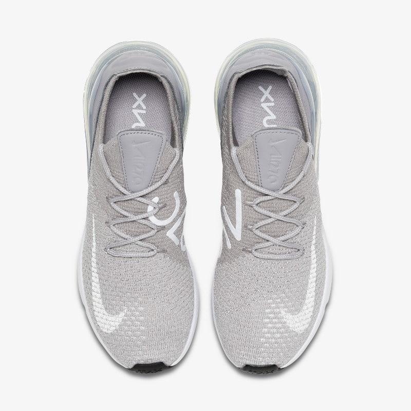 Air max 270 outlet flyknit trainers in grey